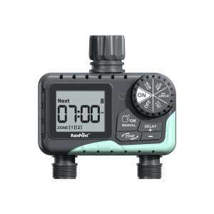 RainPoint 2-Zone ITV205 Digital Sprinkler Timer