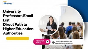 University Professors Email List: Direct Path to Higher Education Authorities