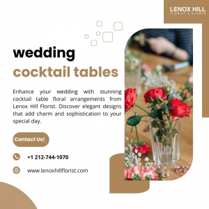 What are the best cocktail table rental companies in Upper East Side NYC?