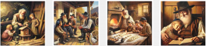 Art Levin Launches New Collection of Jewish Paintings Celebrating Everyday Judaica Life