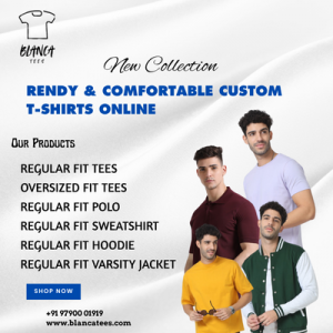 Custom T-Shirts Online | Unisex Terry Sweatshirts|  BlancaTees