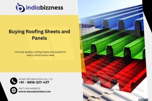 Buying Roofing Sheets and Panels from IndiaBizzness Portal