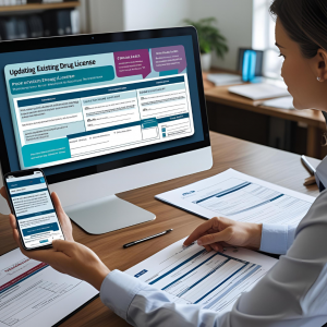 How to Modify or Update Details in Your Existing Drug License