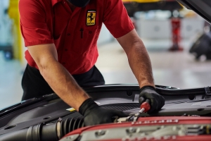 Certified Ferrari Service Center in Dubai