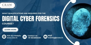 What qualifications are required for the digital cyber forensics course?