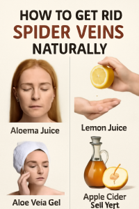 How to Naturally Get Rid of Spider Veins on the Face