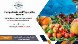 Europe Fruits and Vegetables Market Share, Size, Growth and Competitors 2034