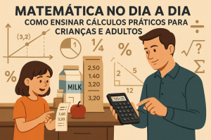 Matemática no Dia a Dia: Como Ensinar Cálculos Práticos para Crianças e Adultos