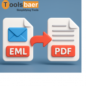 Batch Convert Multiple EML Files to PDF with ToolsBaer