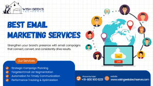 Best Email Marketing Services in India: Drive Engagement and Conversions with Targeted Campaigns—Wish Geeks Techserve