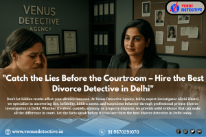 Delhi Private Divorce Investigation – Reveal the Truth with Venus Detective Agency