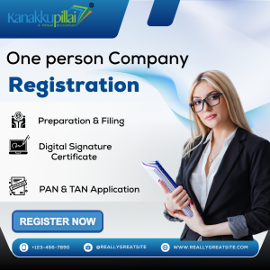 One Person Company Registration Online - Process, Fees & Documents