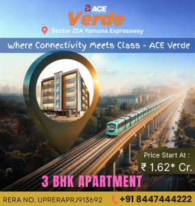 Ace Verde 3 BHK Flats - Your Private Luxury Oasis in Delhi-NCR
