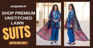 Shop Premium Unstitched Lawn Suits Before They’re Gone!