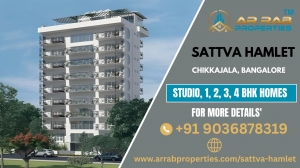 Sattva Hamlet, Chikkajala: Luxury Living Near Bangalore Airport