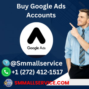 Buy Google Ads Accounts Verified with VCC Included.