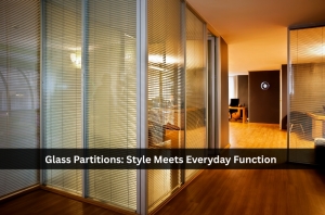 Glass Partitions: Style Meets Everyday Function