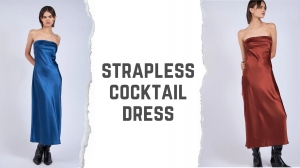 A Guide to Accessorizing Your Strapless Cocktail Dress the Right Way