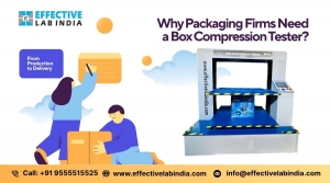 Why Packaging Firms Need a Box Compression Tester?