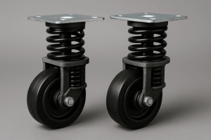 Top U.S. Manufacturers of Heavy Duty Shock Absorbing Casters
