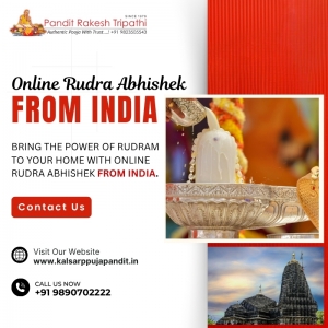 Unlock Divine Protection: Experience Authentic Online Rudra Abhishek Pooja from India (Even for Kalsarp Dosha!)