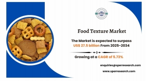 Food Texture Market Size, Trends Analysis and Future Opportunities 2034