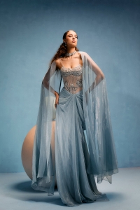 Drape set for reception