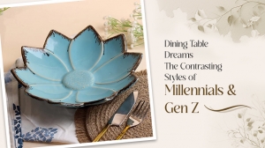 From sleek minimalism to playful chic discover how Millennials and Gen Z are redefining the modern dining table aesthetic.