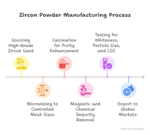 Why Myanmar’s Ceramic Industry Trusts Indian Zircon Powder: A Guide to Zr-P5, HL Series & More