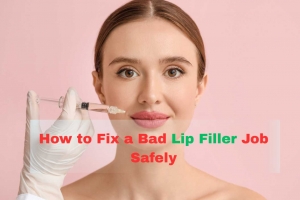 How to Fix a Bad Lip Filler Job Safely