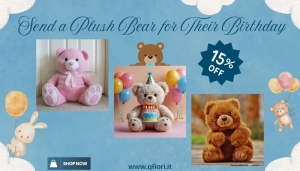 Celebrate with Cuddles: Send a Plush Bear for Their Birthday