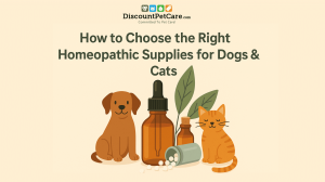 How to Choose the Right Homeopathic Supplies for Dogs & Cats
