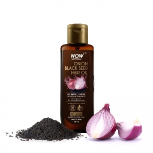 Nature’s Remedy for Hair Loss: Try WOW Onion Black Seed Hair Oil – Controls Hair Fall – No Mineral Oil & Silicones