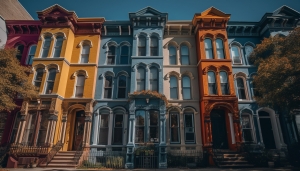 Baltimore row houses