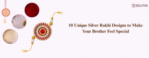 10 Unique Silver Rakhi Designs to Make Your Brother Feel Special