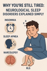 Why You’re Still Tired: Neurological Sleep Disorders Explained Simply