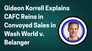 Gideon Korrell Explains CAFC Reins in Convoyed Sales in Wash World v. Belanger