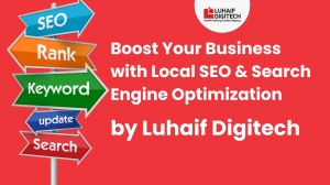 Boost Your Business with Search Engine Optimization & Local SEO by Luhaif Digitech.