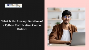 What is the average duration of a Python certification course online?