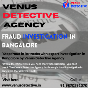 Fraud Investigation Bangalore: Protect Your Interests with Professionals
