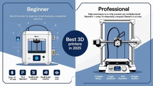 How to Find the Best 3D Printers for Beginners and Professionals in 2025
