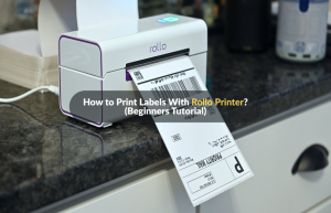 how to print labels with Rollo Printer