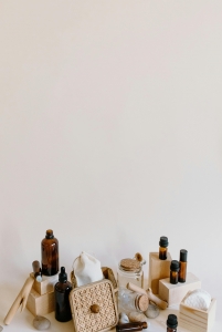 brown massage oil bottles 