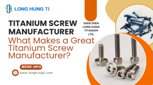 What to Look for in a Reliable Titanium Screw Manufacturer!