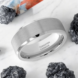 Brag Your Timeless Love with Tungsten Wedding Bands for Men