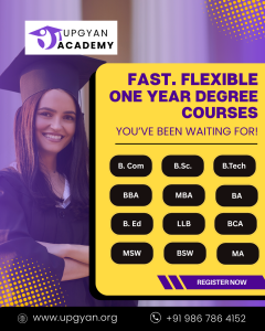 UpGyan Academy - One Year Degree Course | Graduation In One Year | Direct Admission In B.tech | MBA Degree In One Year
