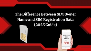 The Difference Between SIM Owner Name and SIM Registration Data (2025 Guide)