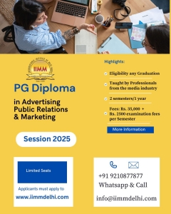 Post Graduate Diploma in Advertising and Public Relations: A Gateway to a Dynamic Communication Career