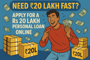 Need ₹20 Lakh Fast? Apply for a Rs 20 Lakh Personal Loan Online at Just 10.49% Interest!