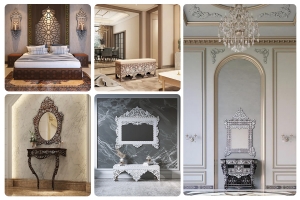 From Classic to Modern: How to Use Mother of Pearl & Bone Inlay Furniture in Luxury Homes